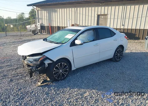 2014 Toyota Corolla S Premium z USA, uszkodzony, nr VIN 2T1BURHE7EC089872